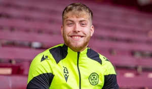 Ewan Wilson ahead of Dundee United