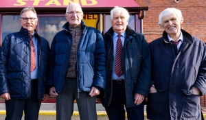 Former players return to Fir Park