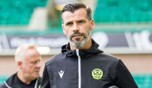 Stuart Kettlewell reacts to win over Hibernian