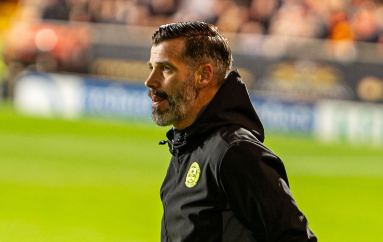 Stuart Kettlewell reacts to win over Dundee United