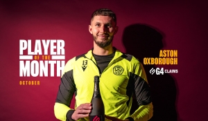 Aston Oxborough named October player of the month