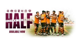 Half season tickets now on sale