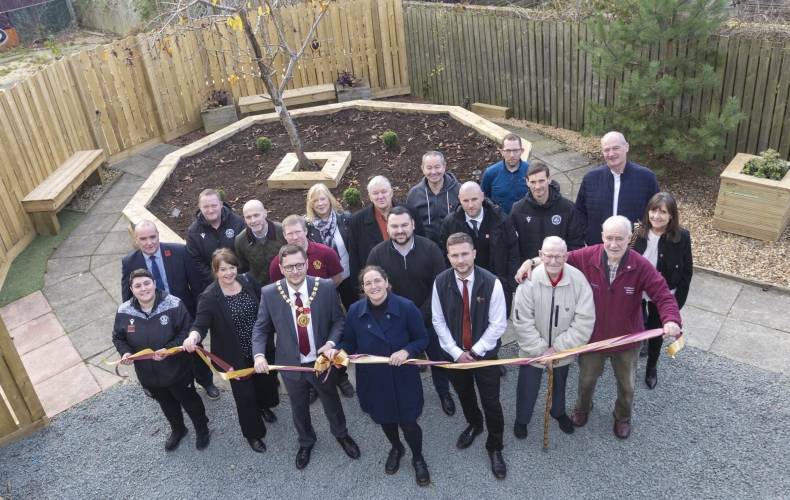 Club Memorial Garden Opens