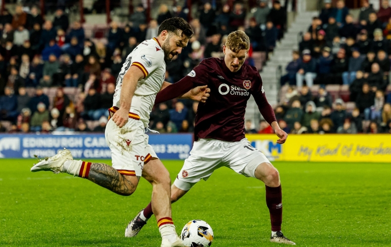 Hearts 1 – 0 Motherwell