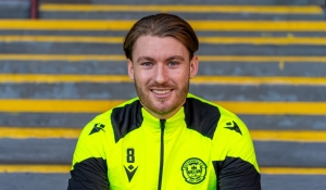 Callum Slattery ahead of Kilmarnock