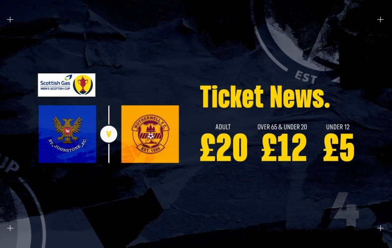 St Johnstone cup tickets now on sale