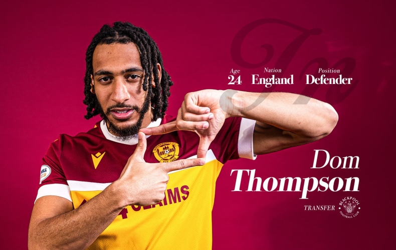 Dominic Thompson puts pen to paper