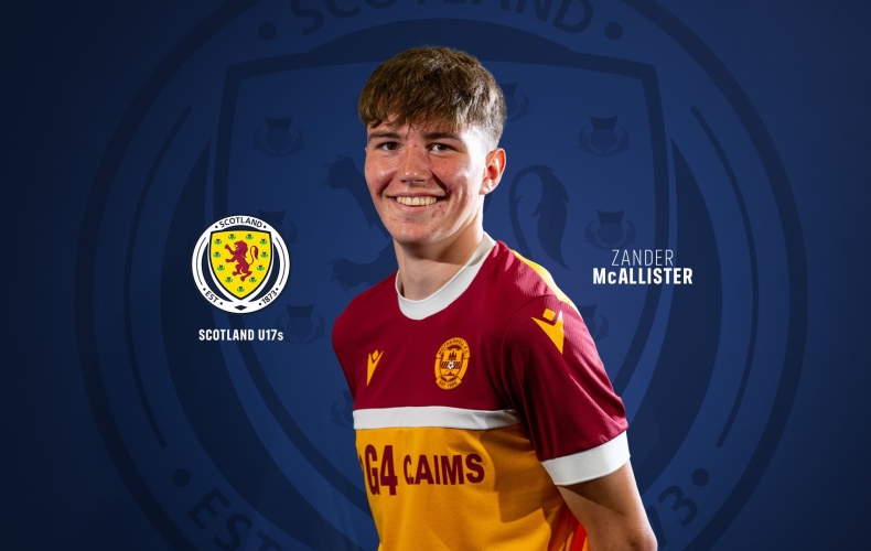 Zander McAllister called up to Scotland Under 17s