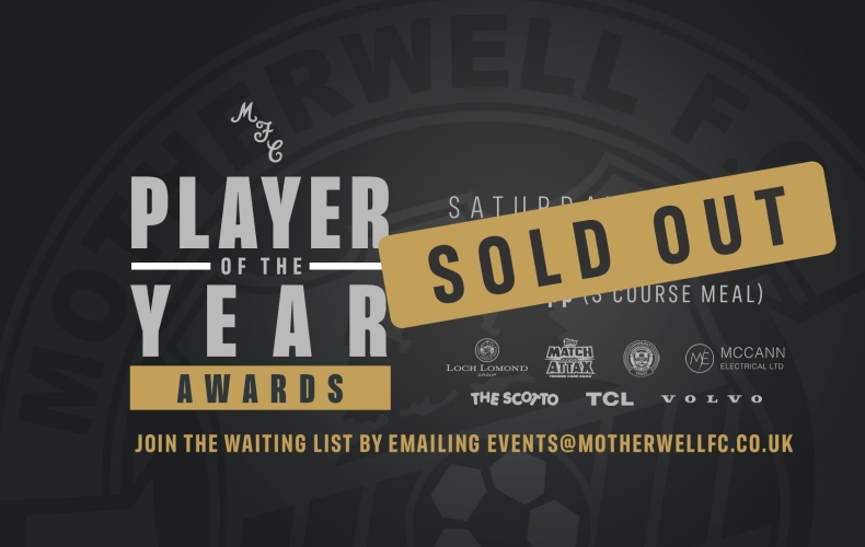 2025 player of the year event sold out