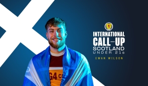 Ewan Wilson in Scotland Under 21 squad