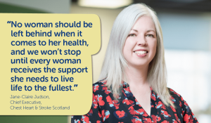 Chest Heart and Stroke Scotland continuing to empower women’s equality in sport