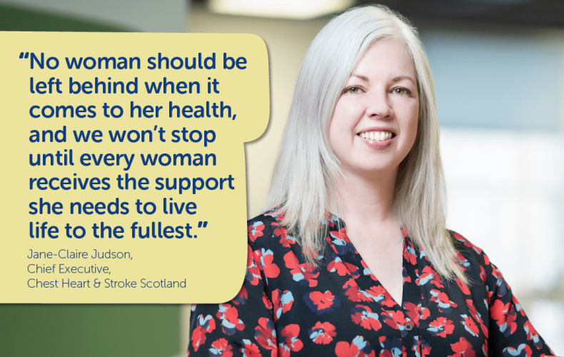 Chest Heart and Stroke Scotland continuing to empower women’s equality in sport